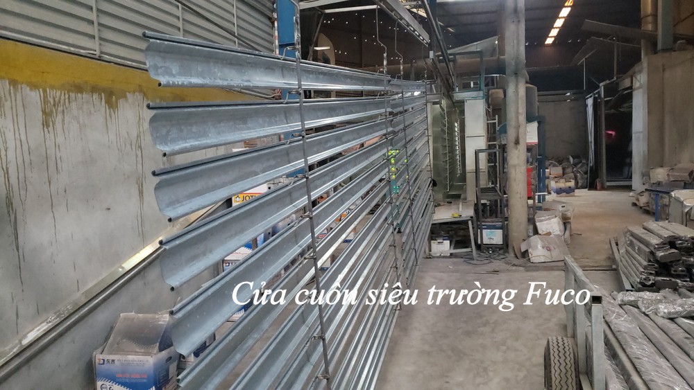 Cửa cuốn siêu trường nhà xưởng tại Ninh Bình, cửa cuốn nhà công nghiệp